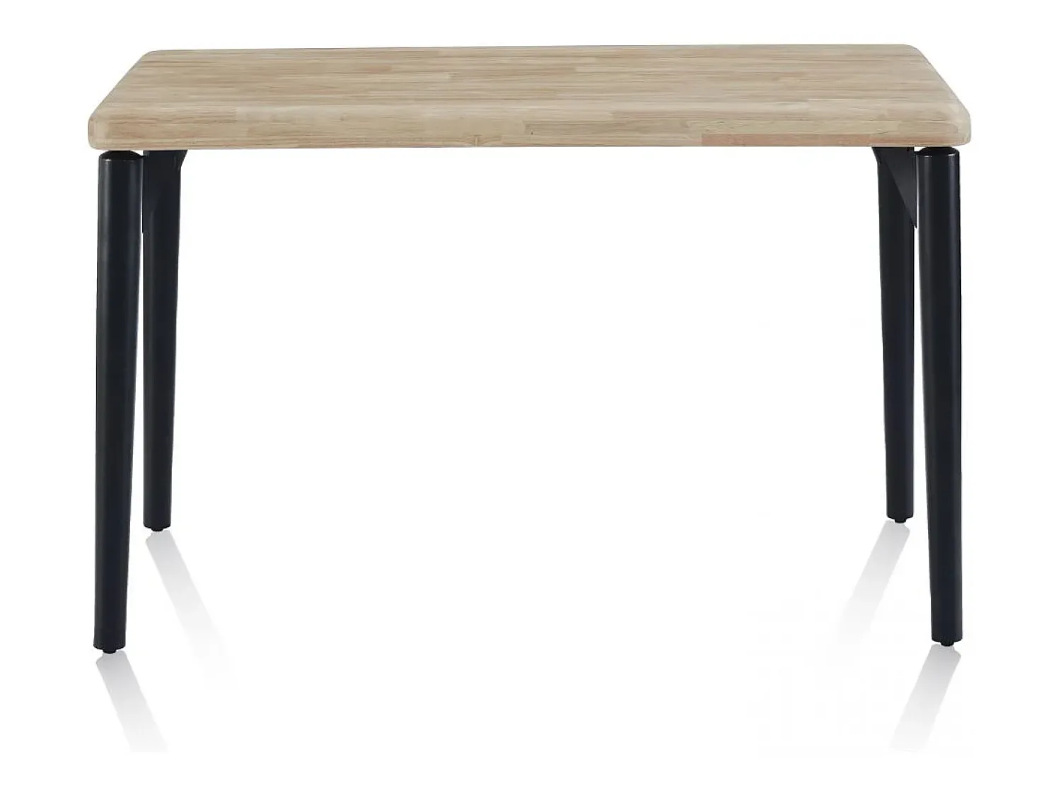 Sale duehome Mesa de estudo Padma Preto / Natural claro