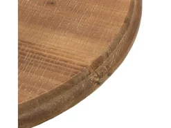 Mesa De Apoio*vidaxl Mesa de extremidade madeira de abeto maciça 40x64 cm castanho Natural claro