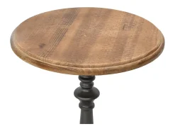 Mesa De Apoio*vidaxl Mesa de extremidade madeira de abeto maciça 40x64 cm castanho Natural claro