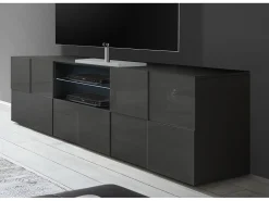 Mesa de TV antracite LONDON^ Móvel De Tv