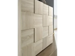 Móvel De Tv| Mesa de TV carvalho LONDON Natural claro