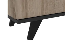 Best Mesa de TV Wayne Oak/ 46x151x39 cm Preto