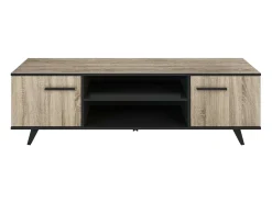 Best Mesa de TV Wayne Oak/ 46x151x39 cm Preto
