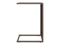 Best Mesa em C 40x35x60 cm vime PE PT111905 Castanho