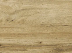 Best Vente-unique Mesa extensível e levadiça 2 em 1 MDF e aço natural e preto - MORIALA Preto / Natural claro
