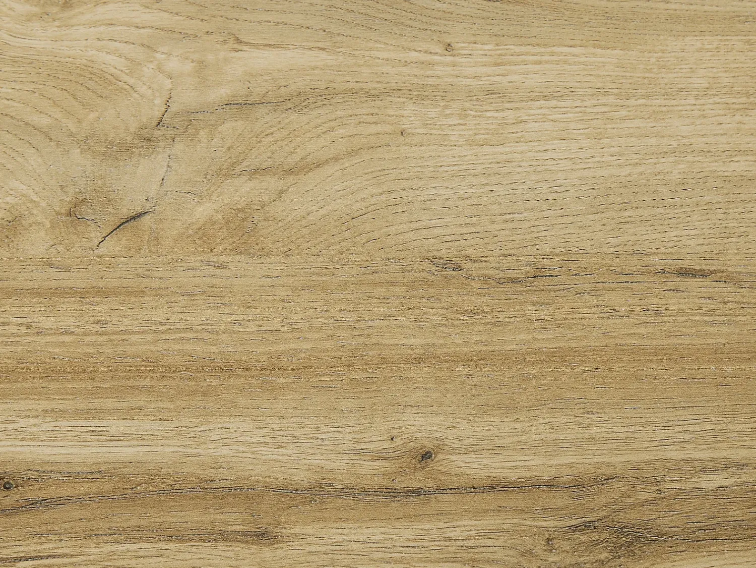 Best Vente-unique Mesa extensível e levadiça 2 em 1 MDF e aço natural e preto - MORIALA Preto / Natural claro