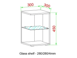 Clearance VCM Mesa lateral & mesa de café Elani Branco A. 45 x L. 30 x P. 30 cm Multicor