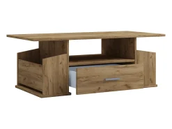Mesa De Apoio*VCM Mesa lateral & mesa de café Junata Carvalho mel A. 44 x L. 110 x P. 52 cm Multicor
