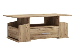 Mesa De Apoio*VCM Mesa lateral & mesa de café Junata Carvalho mel A. 44 x L. 110 x P. 52 cm Multicor