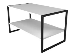 VCM Mesa lateral & mesa de café Insasi Branco A. 50 x L. 90 x P. 50 cm Multicor