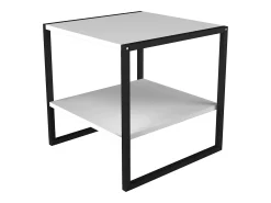 Mesa De Apoio|VCM Mesa lateral & mesa de café Insasi Branco A. 50 x L. 50 x P. 50 cm Multicor
