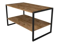 Clearance VCM Mesa lateral & mesa de café Insasi Carvalho mel A. 50 x L. 90 x P. 50 cm Multicor