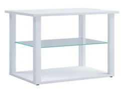 Online VCM Mesa lateral & mesa de café Wanilo Branco A. 45 x L. 65 x P. 45 cm Multicor