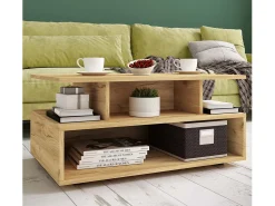 Mesa De Centro|VCM Mesa lateral & mesa de café Esila Carvalho mel Dimensões aprox. A. 40 x L. 80 x P. 50 cm Multicor