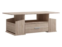 VCM Mesa lateral & mesa de café Junata Carvalho Sonoma (Sägerau) A. 44 x L. 110 x P. 52 cm^ Mesa De Apoio
