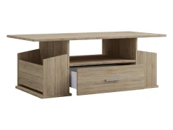 VCM Mesa lateral & mesa de café Junata Carvalho Sonoma (Sägerau) A. 44 x L. 110 x P. 52 cm^ Mesa De Apoio