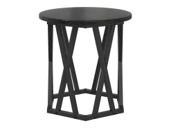 Mesa Lateral 2 pcs Carvalho 50x50x40 cm^ Mesa De Centro