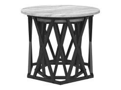 Mesa Lateral 2 pcs Sonoma 50x50x40 cm^ Mesa De Centro