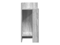 vidaxl Mesa lateral com prateleira 110x50x103 cm sonoma^ Mesa De Apoio
