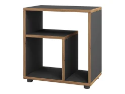 VCM Mesa lateral de madeira | Mesa de café simples | Dimensões A. 55 x L. 50 x P. 30 cm | Mesa de cabeceira | Mesa de café - Zeito (antracite / mel de carvalho)^ Mesa De Apoio