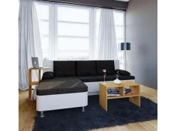 Discount VCM Mesa lateral de madeira | mesa de café lisa | dimensões aprox. A. 40 x L. 63 x P. 30 cm | Mesa de estar | Mesa de centro - Nachto S (Beech) Multicor