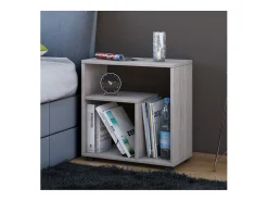 Mesa De Apoio*VCM Mesa lateral de madeira | Mesa de centro simples | Dimensões A. 55 x L. 50 x P. 30 cm | Mesa de cabeceira | Mesa de centro - Zeito (carvalho Sonoma (Sägerau)) Multicor
