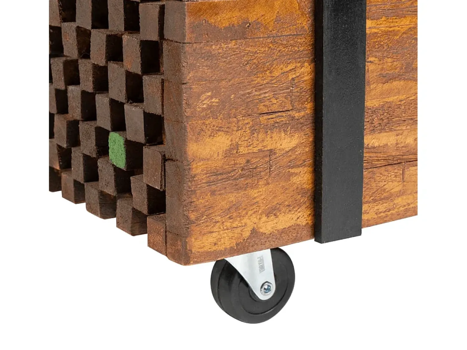 vidaxl Mesa lateral em teca 60x60x38 cm^ Mesa De Apoio