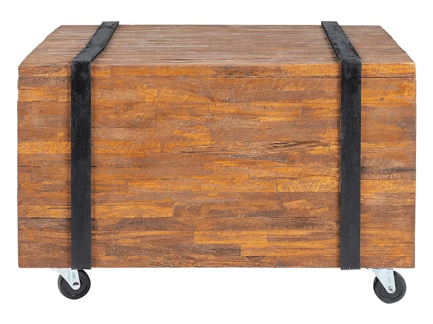 vidaxl Mesa lateral em teca 60x60x38 cm^ Mesa De Apoio