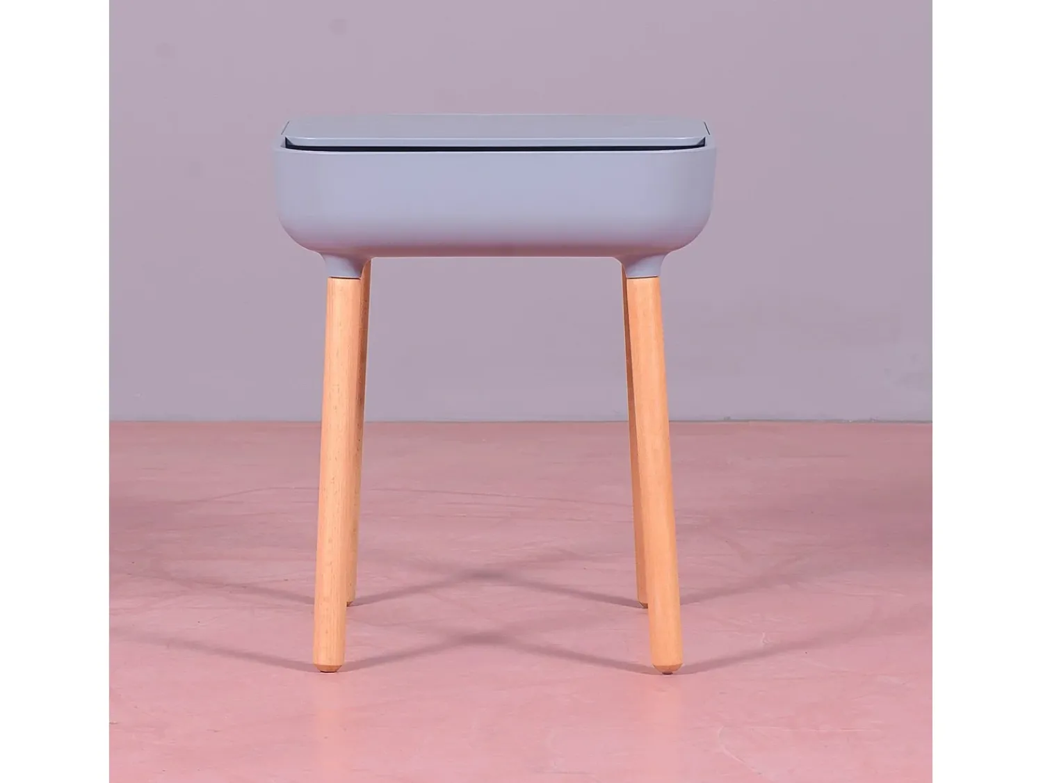Best Nest Dream Mesa lateral estilo escandinavo - Pop - Cinza Cinzento