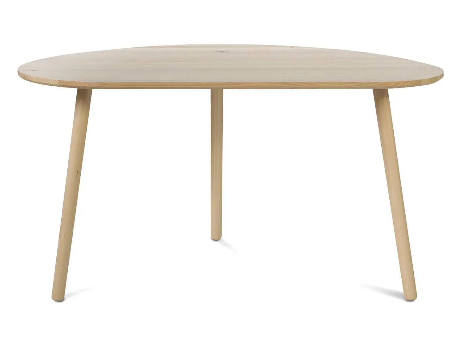 Mesa De Apoio| Mesa lateral 84x50x43,5 cm natural Castanho