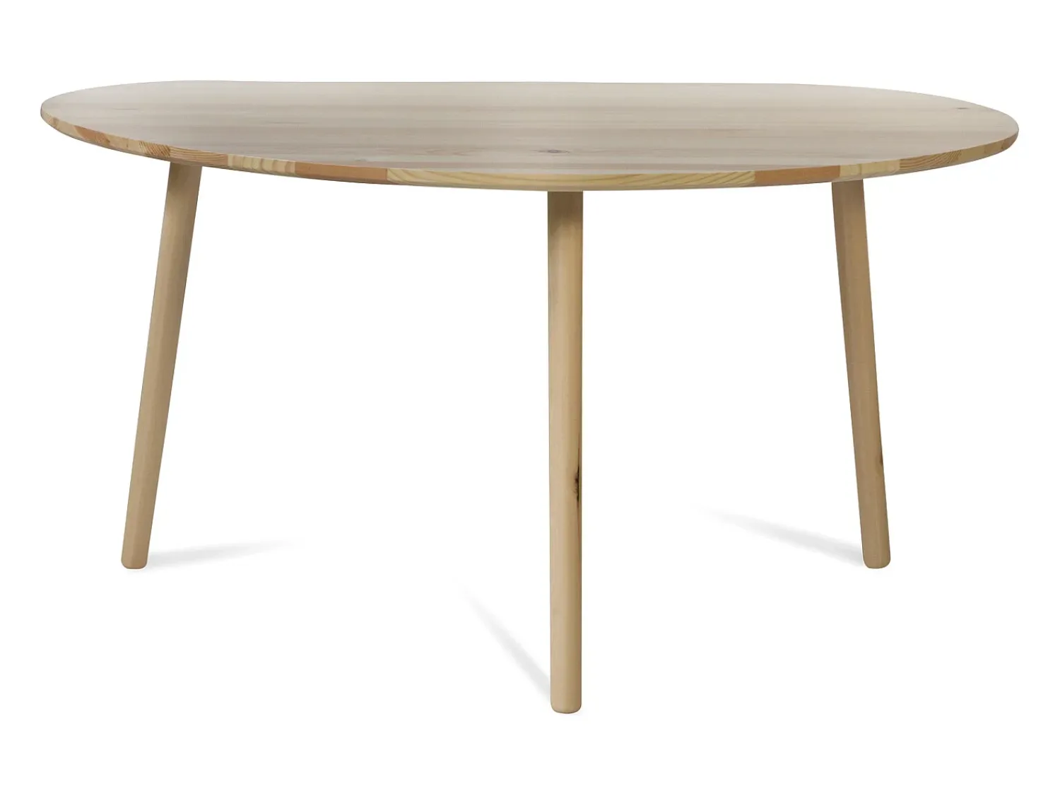 Mesa De Apoio| Mesa lateral 84x50x43,5 cm natural Castanho