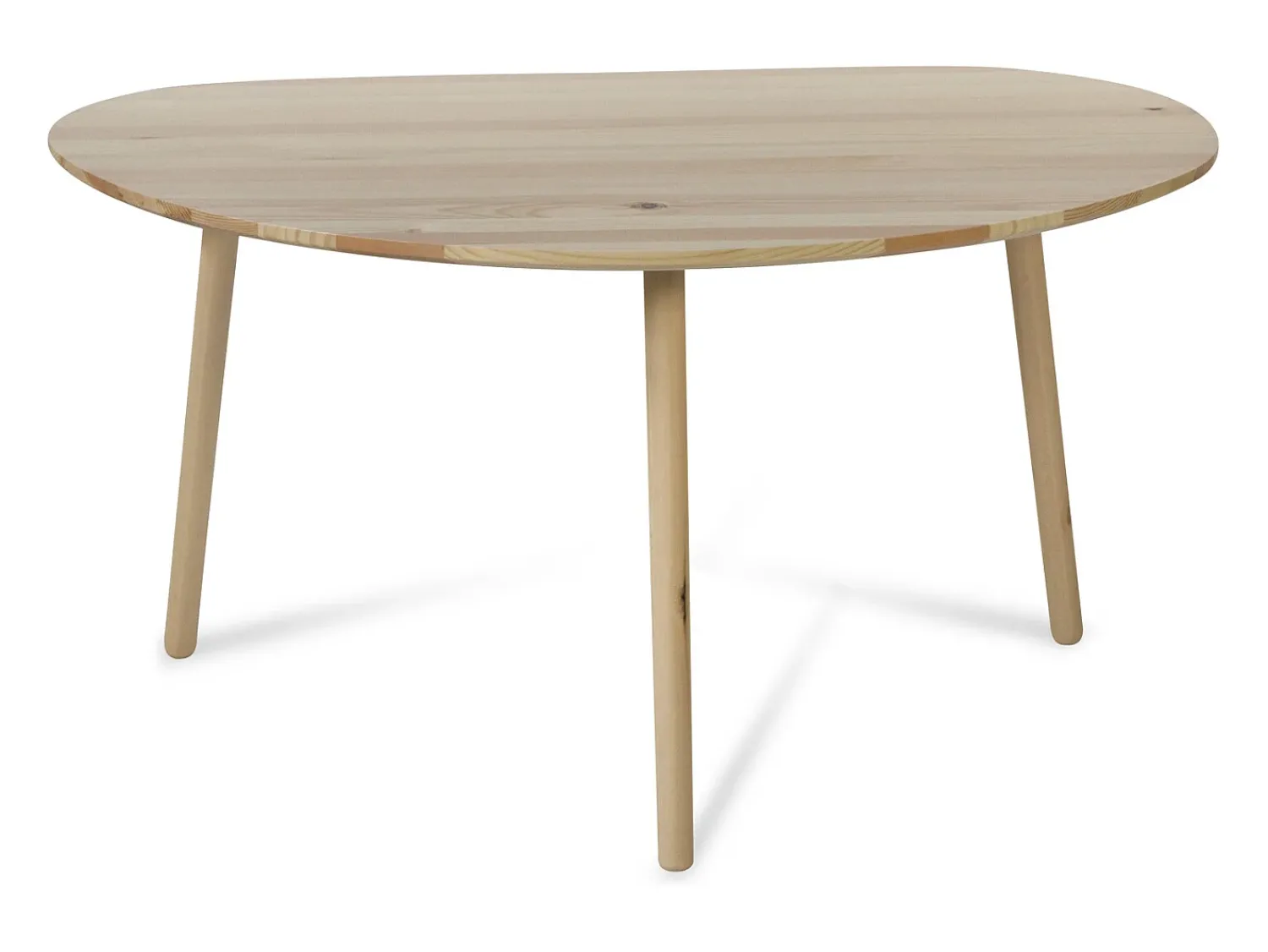 Mesa De Apoio| Mesa lateral 84x50x43,5 cm natural Castanho