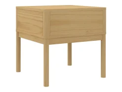 Mesa De Centro|vidaxl Mesa para candeeiro FLORO 55x55x54 cm pinho maciço castanho mel Natural claro