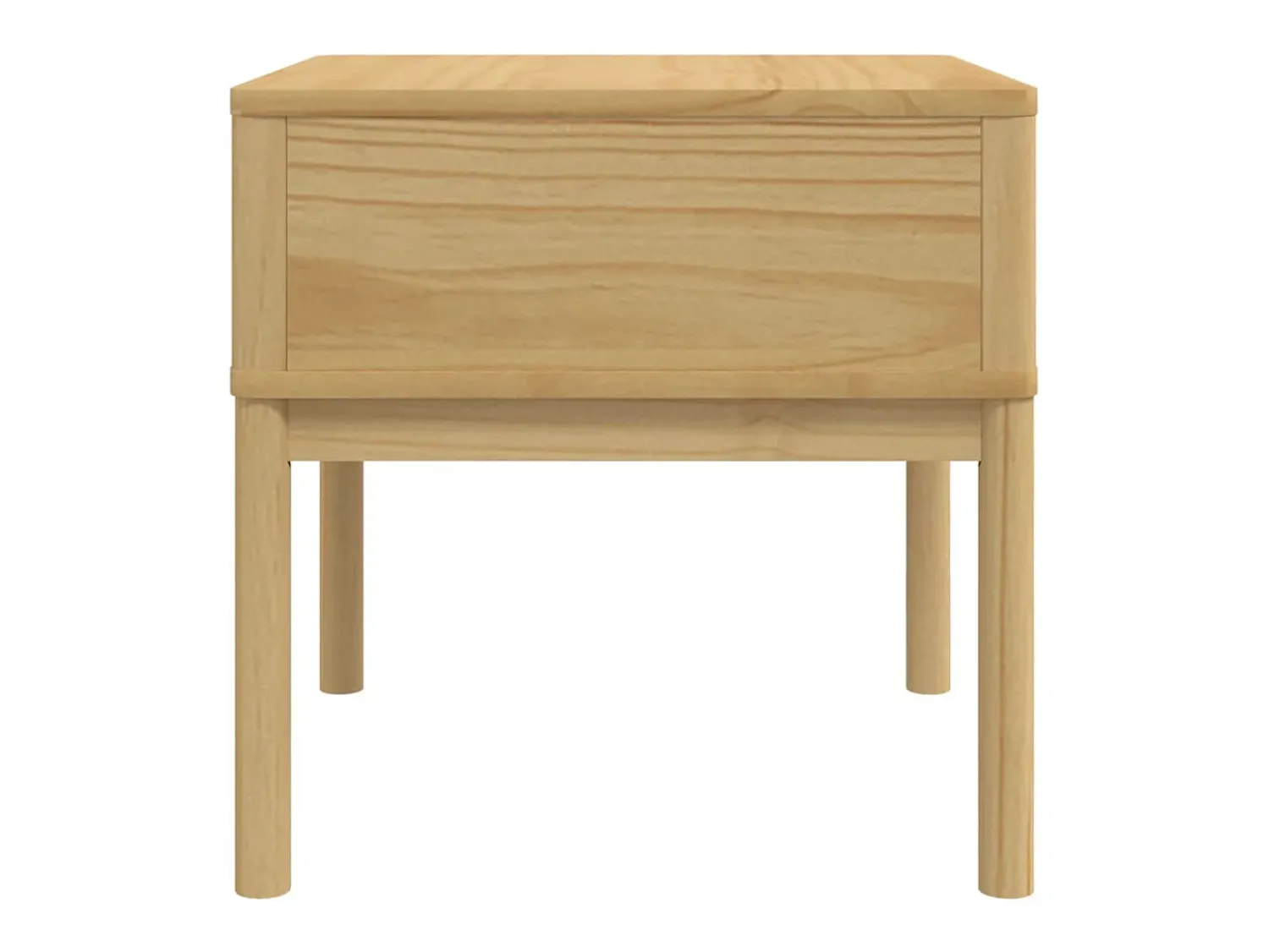 Mesa De Centro|vidaxl Mesa para candeeiro FLORO 55x55x54 cm pinho maciço castanho mel Natural claro