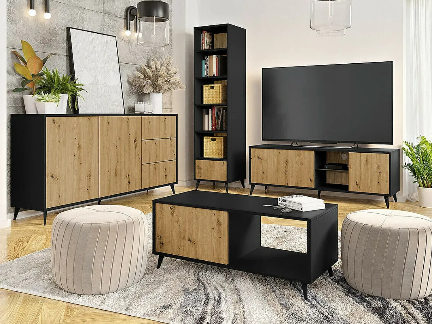 Mesa para revistas Comfivo Lomcali 106, Angular, 5x6x12cm^ Mesa De Centro