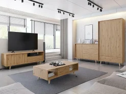 Mesa para TV Comfivo L108, 152x52x40cm^ Móvel De Tv
