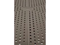Mesa De Centro| Mesa redonda para 4 pessoas, 60x72 cm Castanho