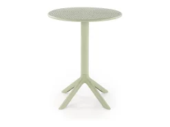 Mesa De Centro* Mesa redonda para 4 pessoas, 60x72 cm Verde
