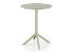 Mesa De Centro* Mesa redonda para 4 pessoas, 60x72 cm Verde