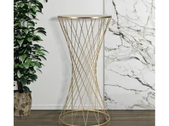 New MESA TORRE NOVA CM Ø 50X100 Dourado