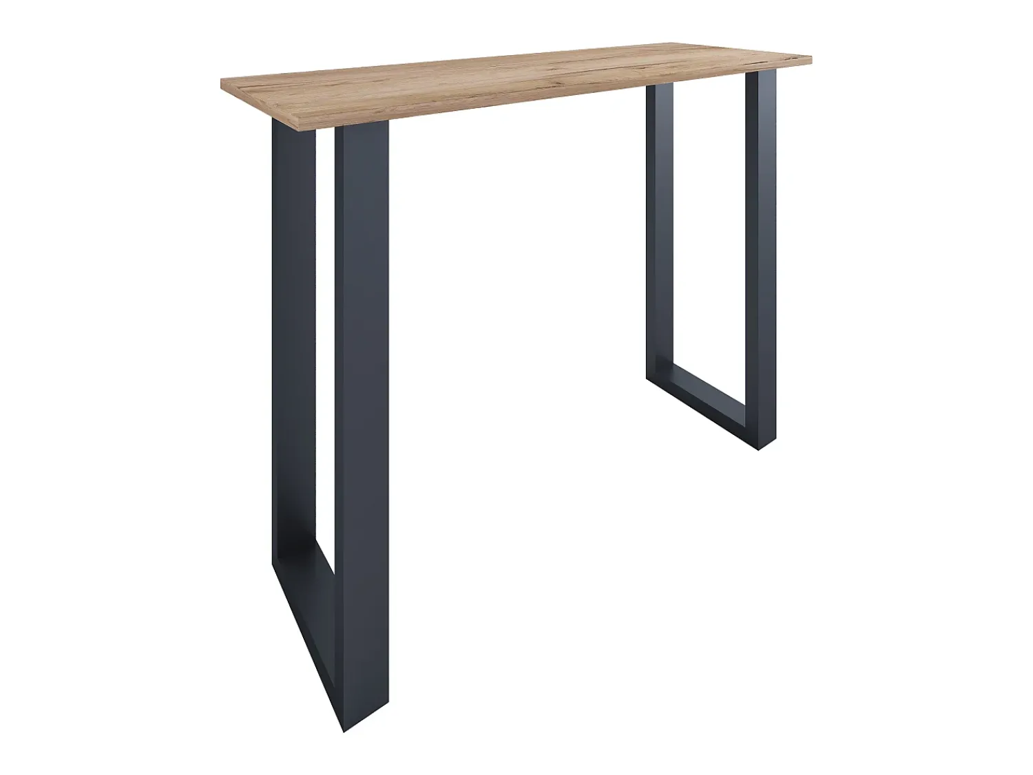 Sale VCM Mesa Bar | Tresen | Mesa em pé | Mesa alta | Mesa Barba Bar - Xona 140x50 cm (Preto / Carvalho Mel) Multicor