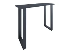 Outlet VCM Mesa Bar | Tresen | Mesa em pé | Mesa alta | Mesa Bartresen - Xona 140x50 cm (Preto / Antracite) Multicor