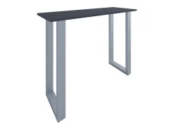 Outlet VCM Mesa Bar | Tresen | Mesa em pé | Mesa alta | Mesa Bartresen - Xona 140x50 cm (Prata / Antracite) Multicor