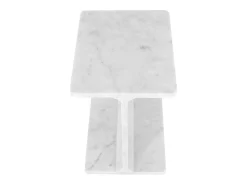 Mesa De Centro* Mesa 30,5x46x38 cm branca Avola AV2330-2 Branco