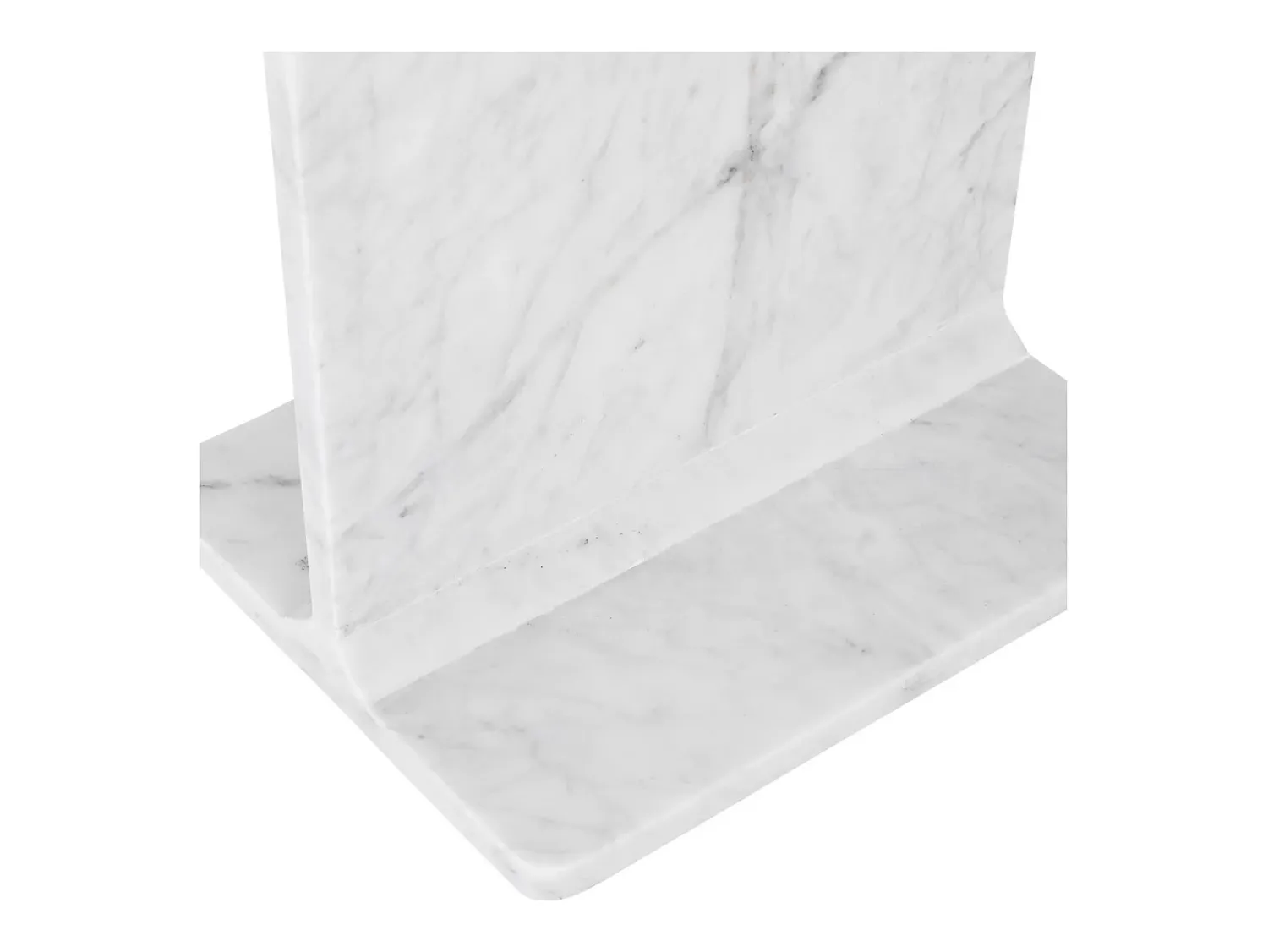 Mesa De Centro* Mesa 30,5x46x38 cm branca Avola AV2330-2 Branco