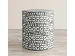 Mesa De Centro| Mesa 40,5x46x40,5 cm Cinza Avola av1730-28gt Cinzento