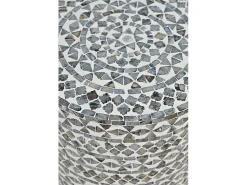 Mesa De Centro| Mesa 40,5x46x40,5 cm Cinza Avola av1730-28gt Cinzento