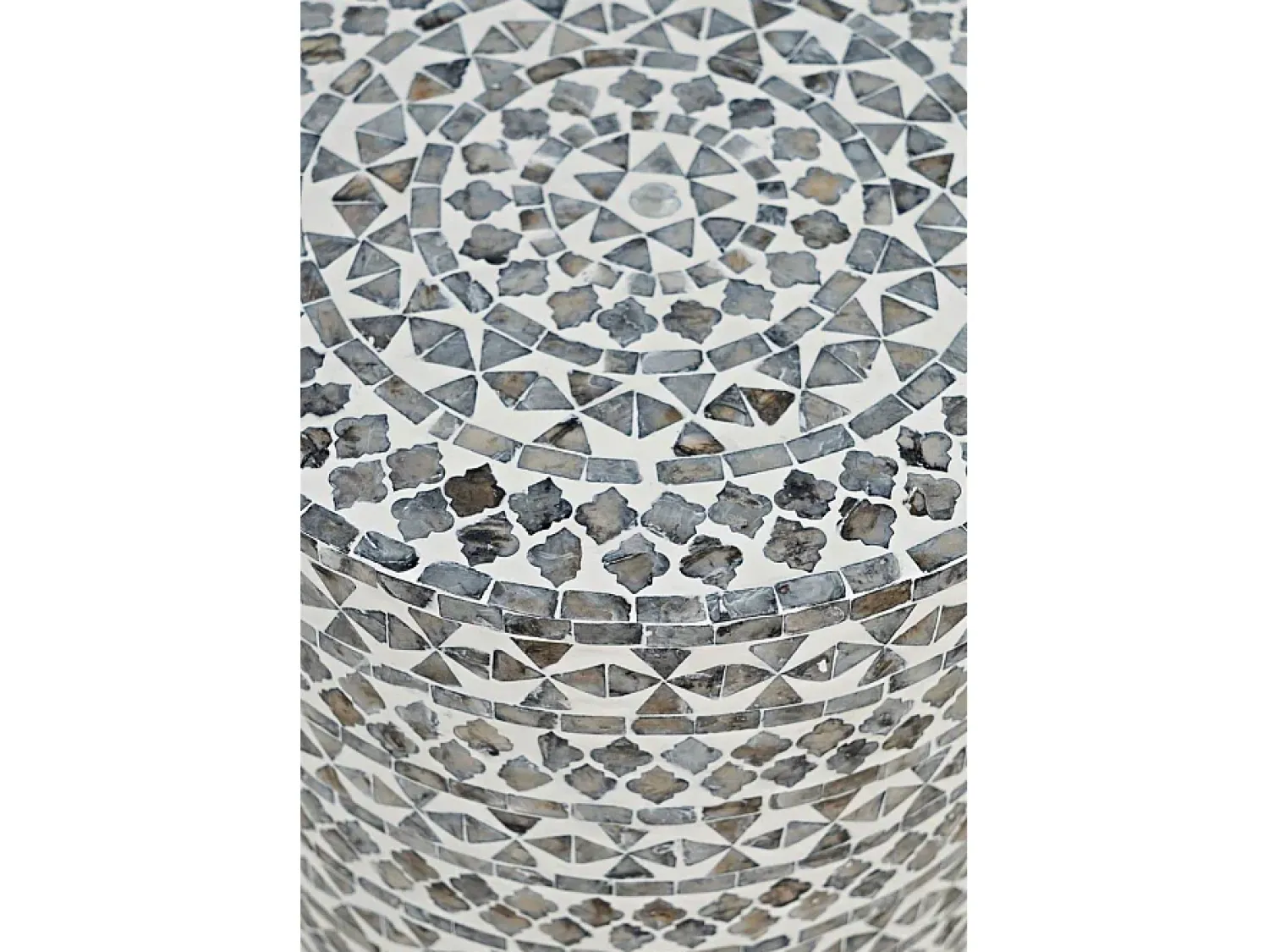 Mesa De Centro| Mesa 40,5x46x40,5 cm Cinza Avola av1730-28gt Cinzento