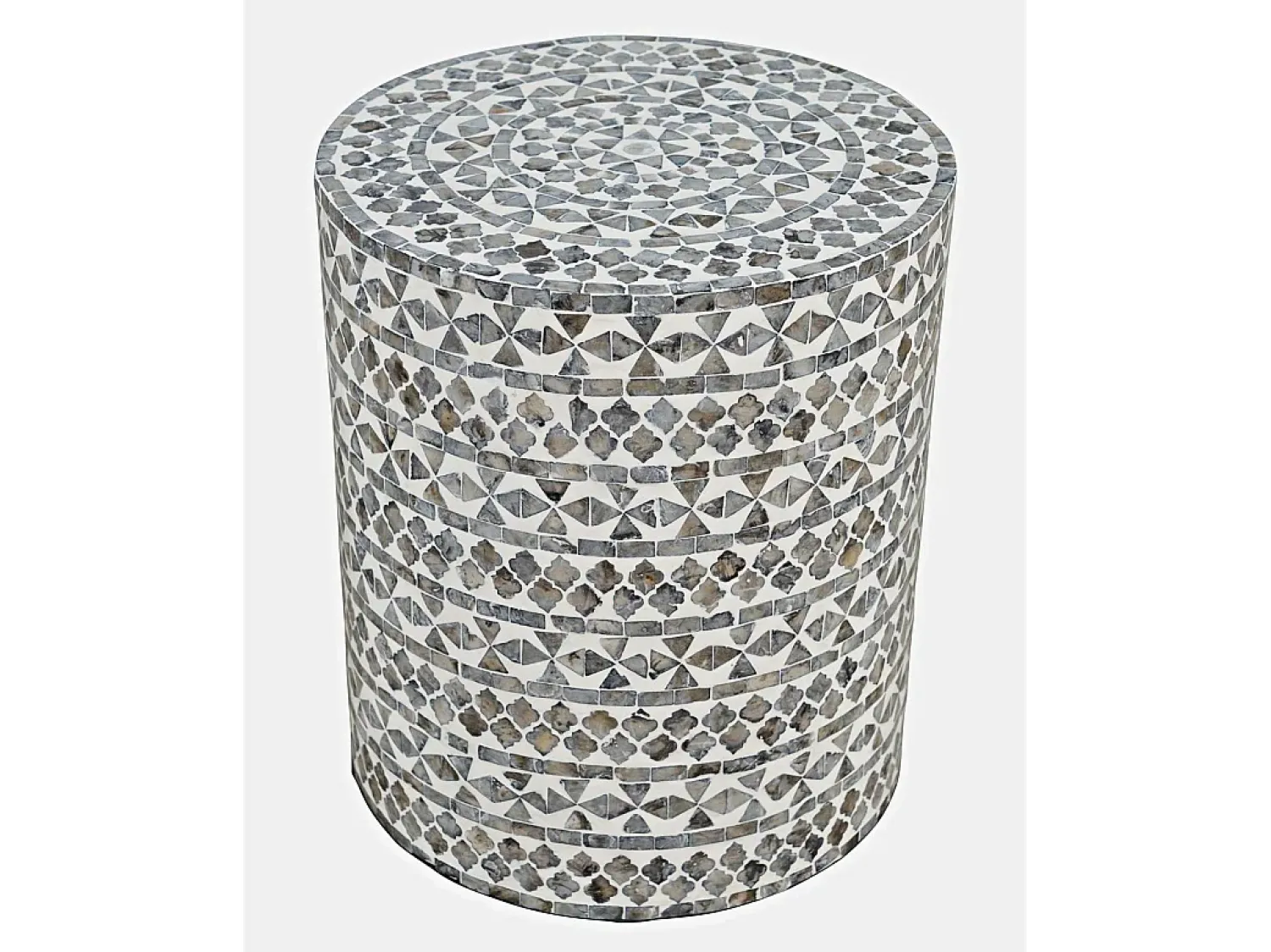 Mesa De Centro| Mesa 40,5x46x40,5 cm Cinza Avola av1730-28gt Cinzento