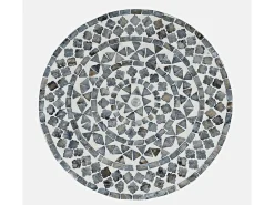 Mesa De Centro| Mesa 40,5x46x40,5 cm Cinza Avola av1730-28gt Cinzento